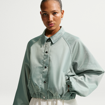 Nike Sportswear Women's Oversized Satin Coaches Jacket. Nike.com
